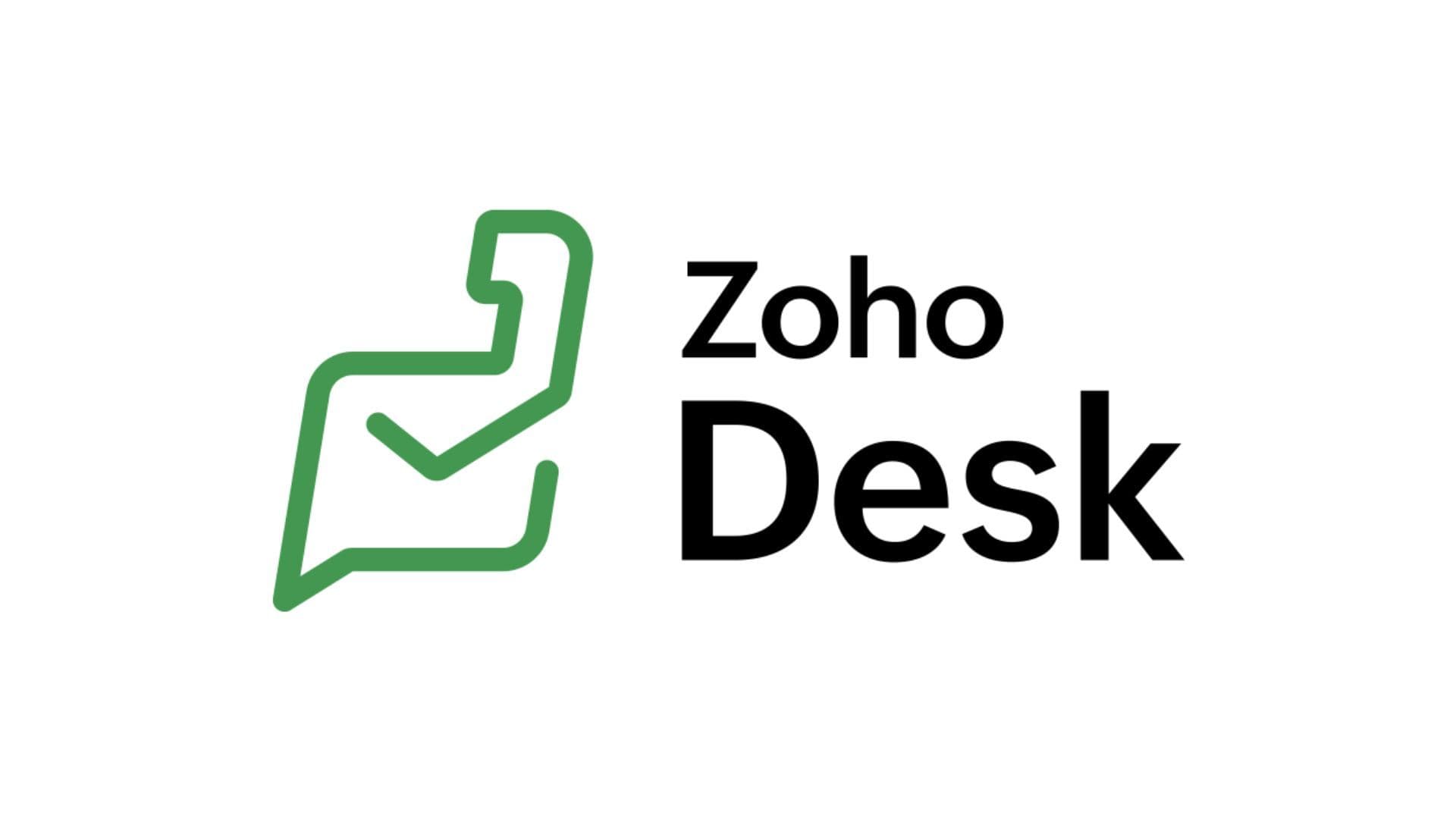 Zoho Desk help desk solution